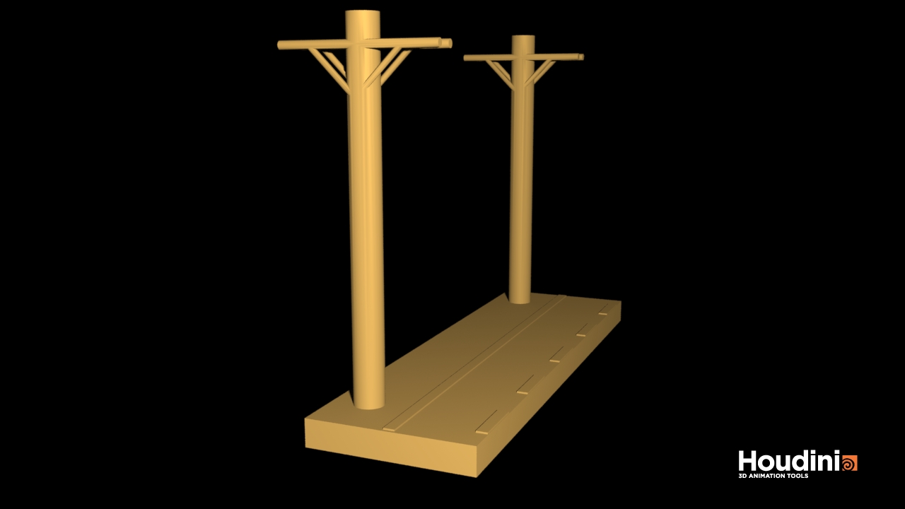 Telephone Poles for 3D printing